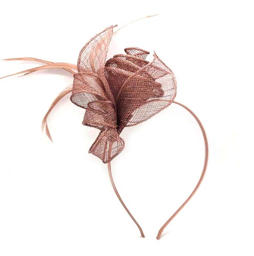 Mocha headband aliceband - mocha,