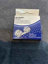Genuine Sharp ZX-4LF Dual Pack Lift Off Correction Tape Unused (Free P+P)