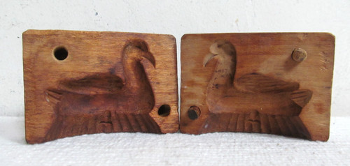 Antique pegged butter mold