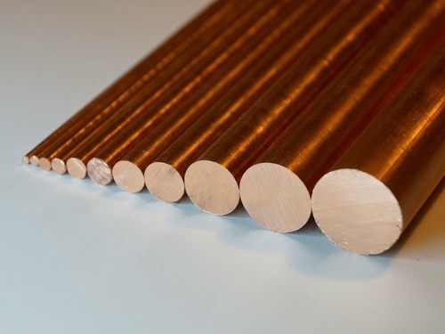 Copper rod cu99 - cu99.9, bars
