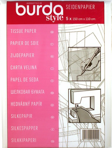 Burda dressmakers tissue - dressmakers,