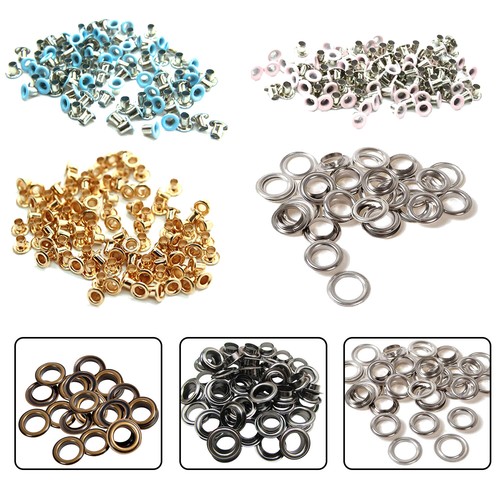 100 eyelets grommets - x,