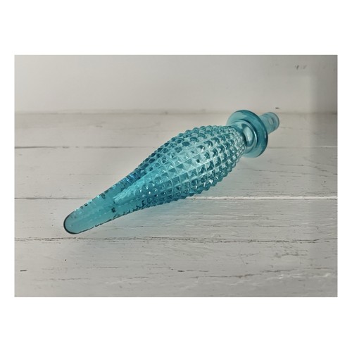 Vintage glass genie - genie, bottle