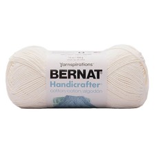 Bernat Handicrafter Cotton Yarn 400g - Solids-Soft Cream