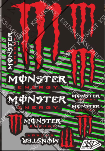 Monster energy decal sticker - monster,