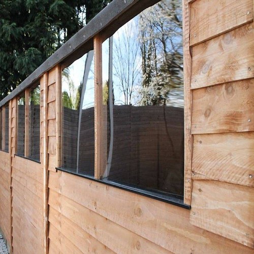 Garden shed windows shatter - shed,