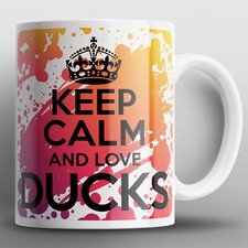 Keep Calm And Love Ducks Mug