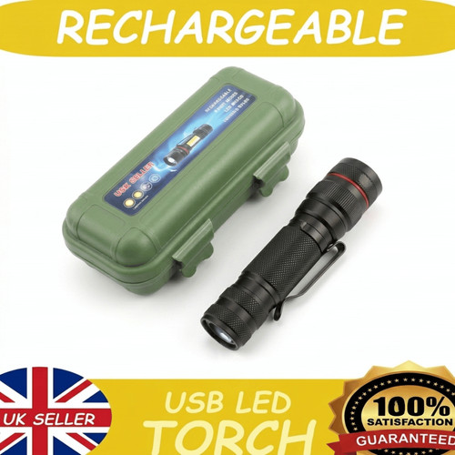 Multi use usb rechargeable led - use,