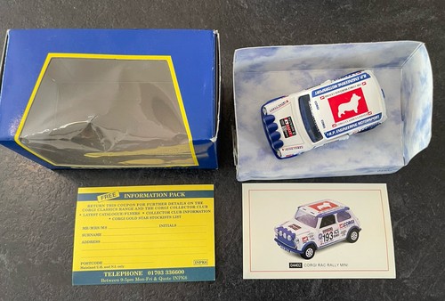 Corgi rally mini limited - rally,