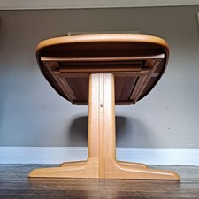 Skovby Solid Oak Ellipse Table