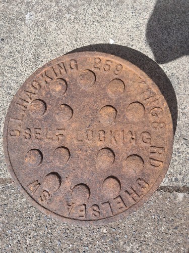 Victorian cast iron coal - cast,