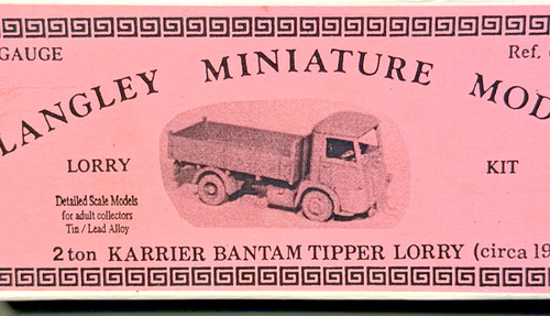 Langley miniature models - miniature,