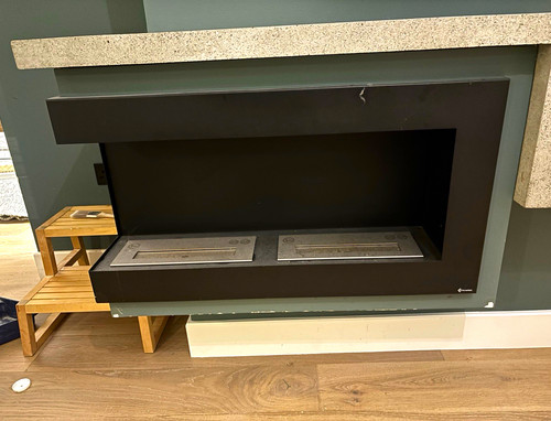 Kratki corner bio fireplace - kratki,