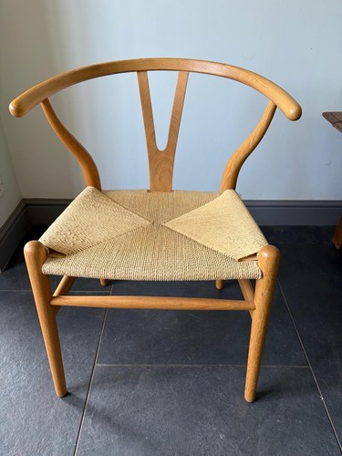 Oak wishbone style dining - oak, wishbone-style