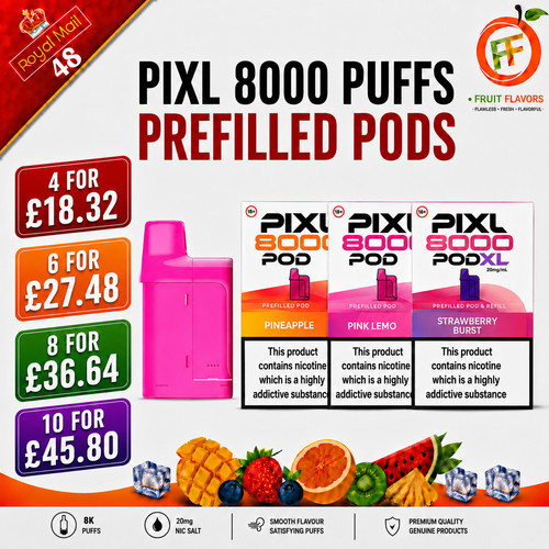 Pixl 8000 prefilled - 8000,