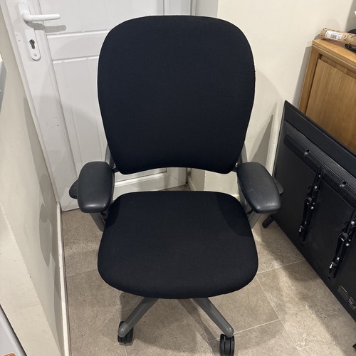 Steelcase leap black textile - steelcase,