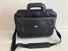 HP Black Faux Leather