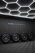 Genuine 20" BMW X5 X6 740M Alloy Wheels Pirelli Run Flat 4-6mm Tyres