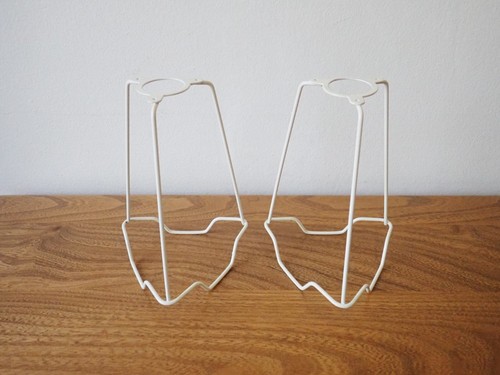 Pair metal b22 lamp - pair,