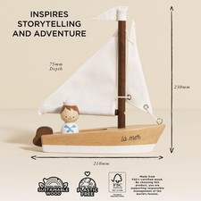 Le Toy Van Sailing boat and
