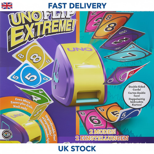 Uno flip extreme card - flip, game