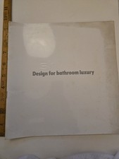 Vintage 1970s Shires Bathroom Mag Design Bathroom Luxury Retro Interior Brochure