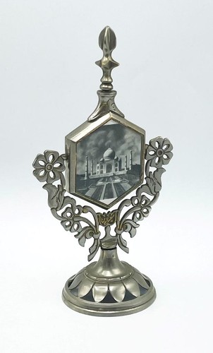 Indian table mirror - indian, c1900