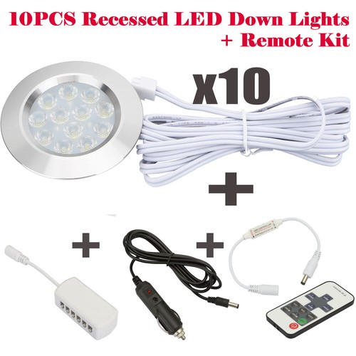 12v recessed led spot ceiling - 12v,