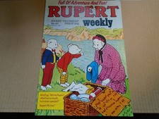 RUPERT THE BEAR WEEKLY #40 British UK Comics 1983