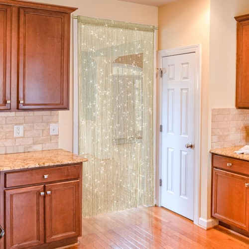 Door string curtain - door, doorway