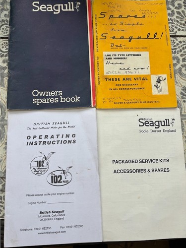 British seagull booklets - seagull,