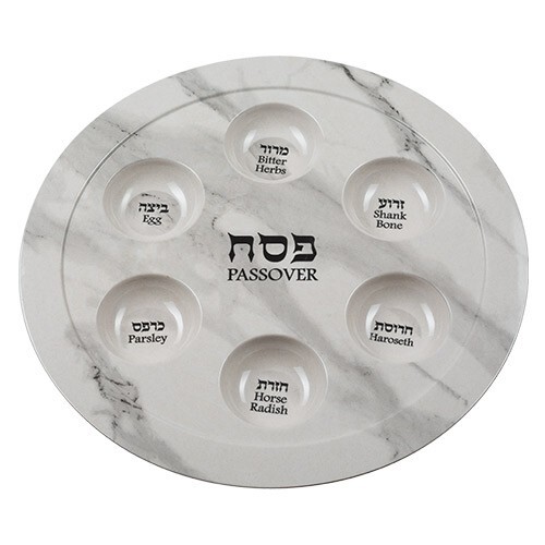 White marble melamine - white,