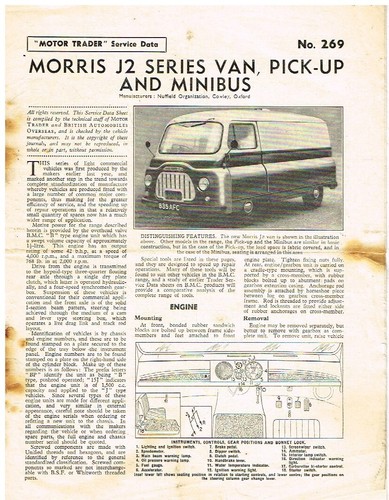 Morris van bus - bus, pick-up