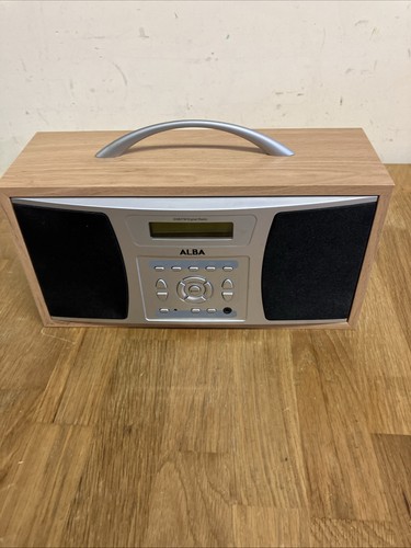 Alba dab radio pd2 wood - dab,