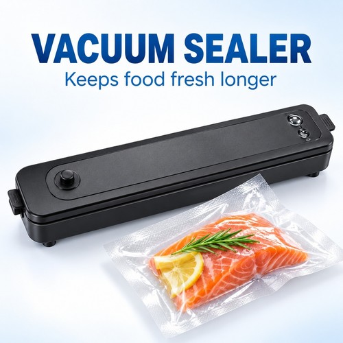 Electric food vacuum sealer - vacuum,