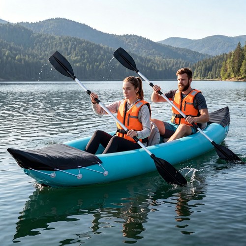 Inflatable kayak person - inflatable, 2