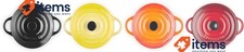Le Creuset Stoneware Set of 4 Petite Casseroles, 200 ml