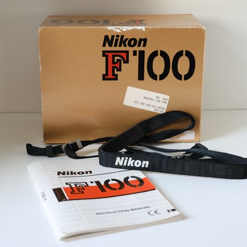 Nikon f100 empty box with - f100,