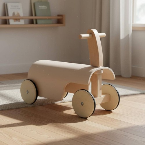 Wooden balance bike - balance,