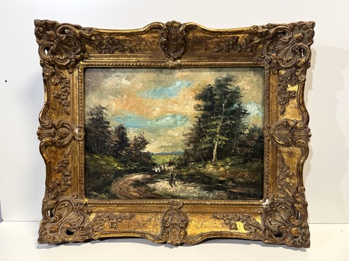 Vintage fox hunting scene - vintage,