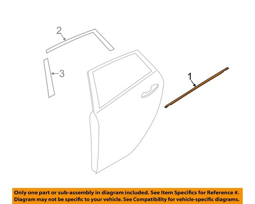 Ford oem fiesta - 11-19, rear