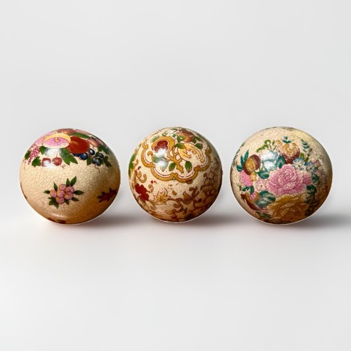 Vtg chinese satsuma style - pc,