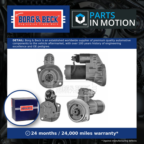 Starter motor fits - motor, nissan