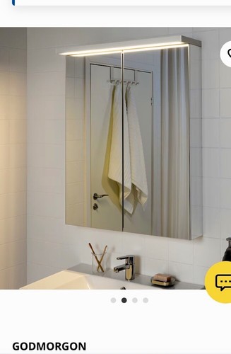 New ikea godmorgon - godmorgon, led