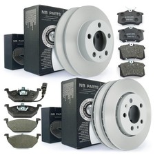 Brake discs brake pads front rear for Audi A3 8L A2 VW Golf 4 Polo 9N Bora