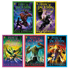 Percy Jackson & The Olympians 1-5 Book Set NEW Latest Covers - Free Delivery