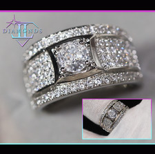 Simulated Diamond Ring | Mens