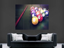 AMERICAN POOL TABLE BALLS CUE