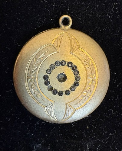 Antique victorian large locket - large,