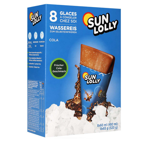 Sun lolly ice cola - sun,